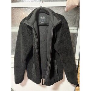 Hollister Black Fleece-Lined Jacket